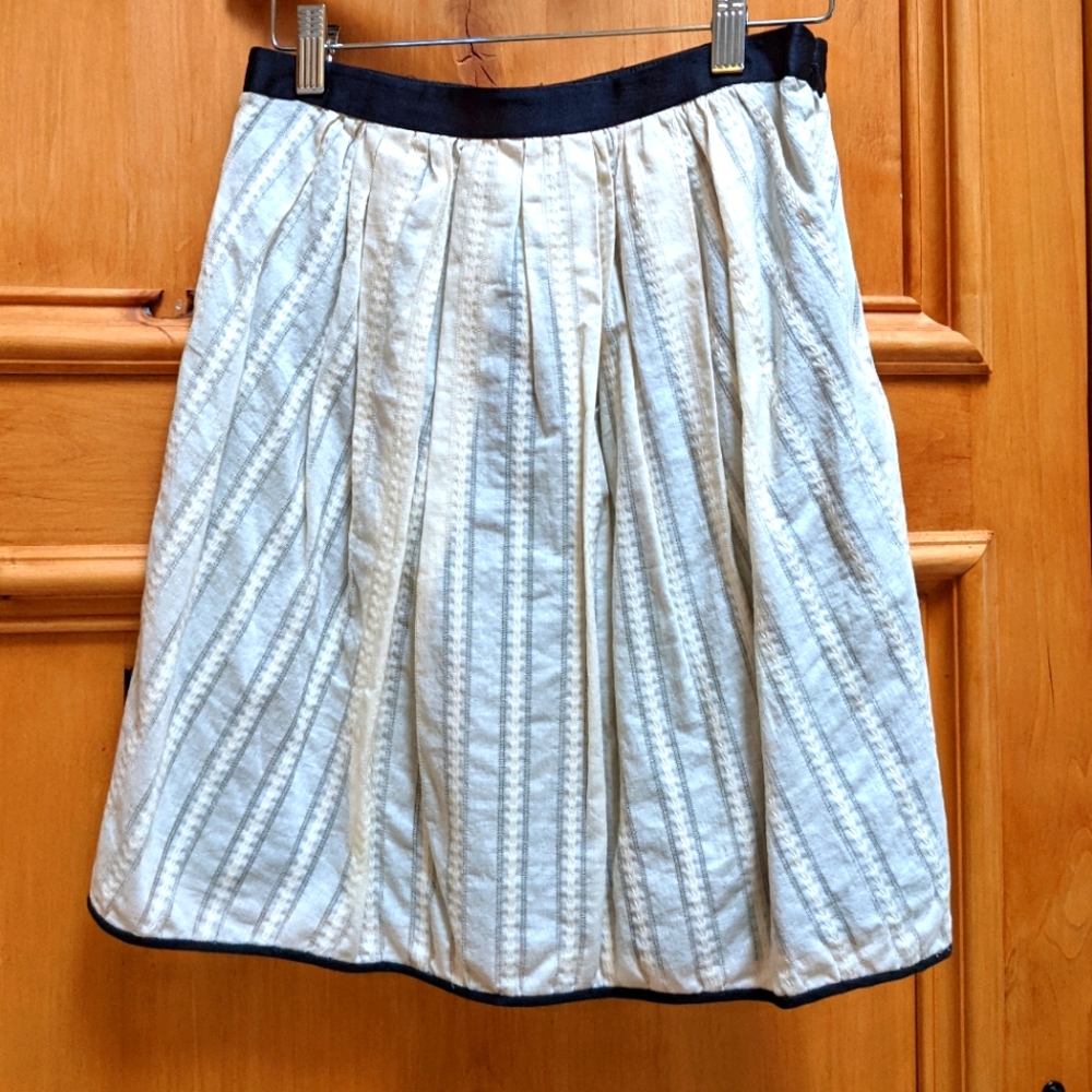 J. Crew Cream Skirt Size 2
